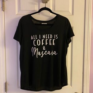 Coffee & Mascara Graphic Tee